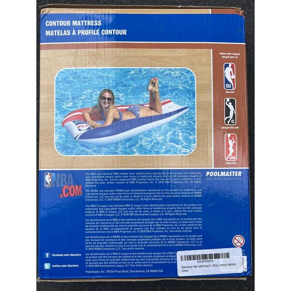 Poolmaster NBA Pool Float Basketball Beach - Picture 4 of 5